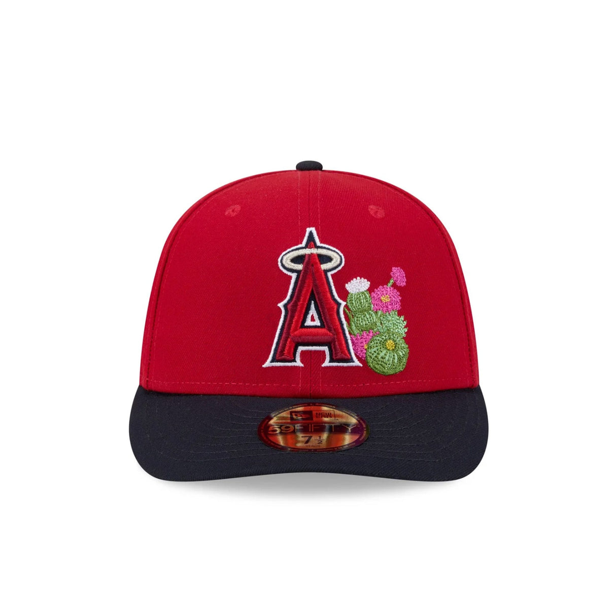 Anaheim Angels 2026 Spring Training Red & Navy 59FIFTY Pre - Curved Fitted Hat - New Era - 238622340201