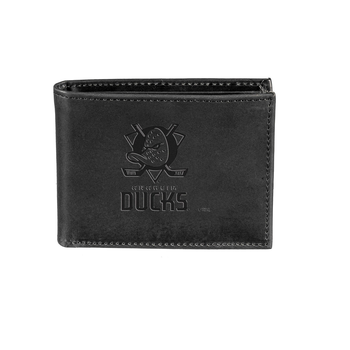 Anaheim Ducks, Bi - Fold Wallet, Black - EG Collective - 808412018213