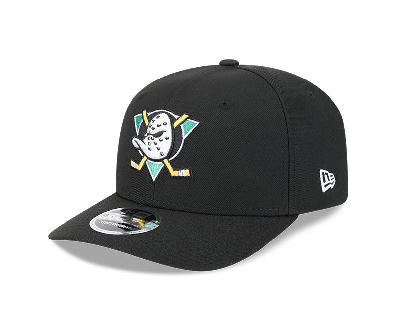 Anaheim Ducks Black 9SEVENTY Stretch - Snap Hat - New Era - 2303901311