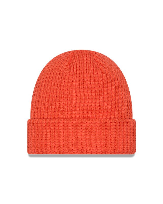 Anaheim Ducks Orange Waffle Knit Beanie - New Era - 230302311