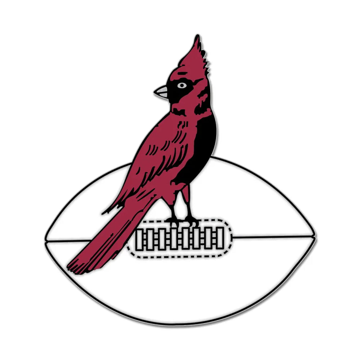 Arizona Cardinals Retro Enamel Collector Pin - Wincraft - 3236011086