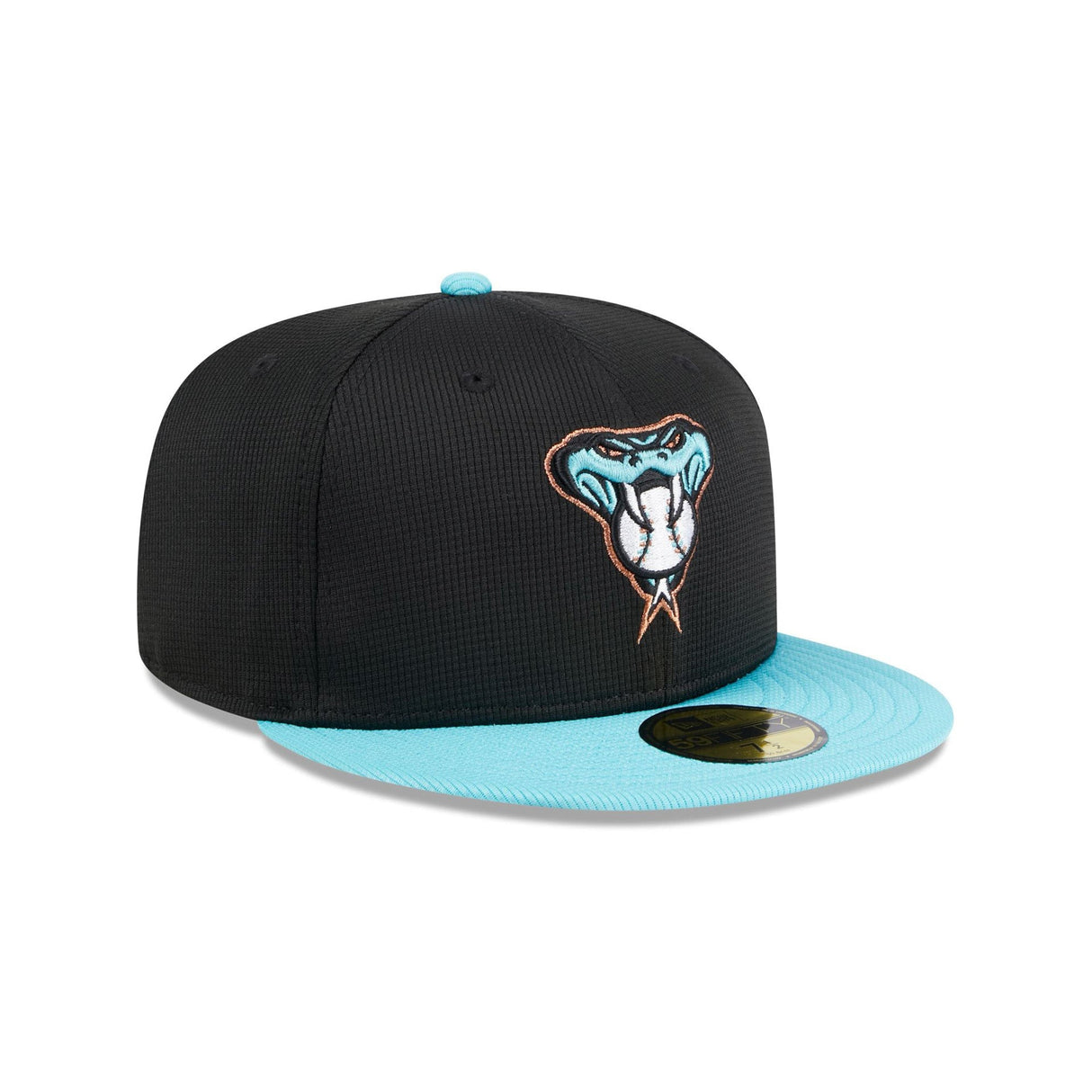 Arizona Diamondbacks 2024 Batting Practice Black and Turquoise 59FIFTY Fitted Hat - New Era - 23250341001