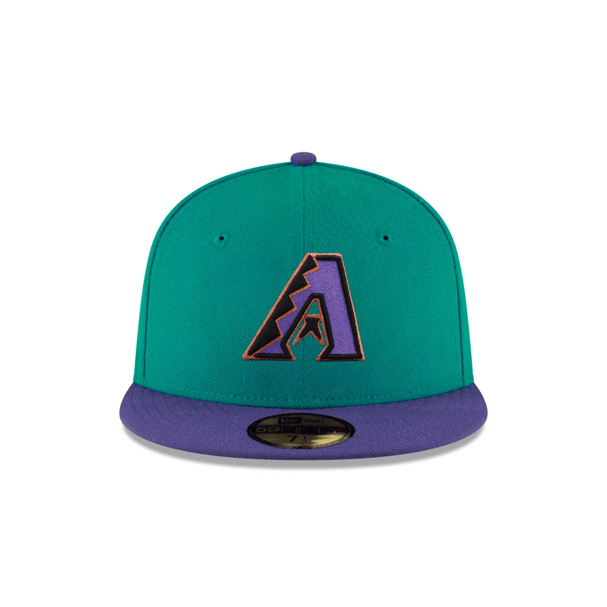 Arizona Diamondbacks Aqua & Varsity Purple 59FIFTY Fitted Hat - New Era - 23337341001