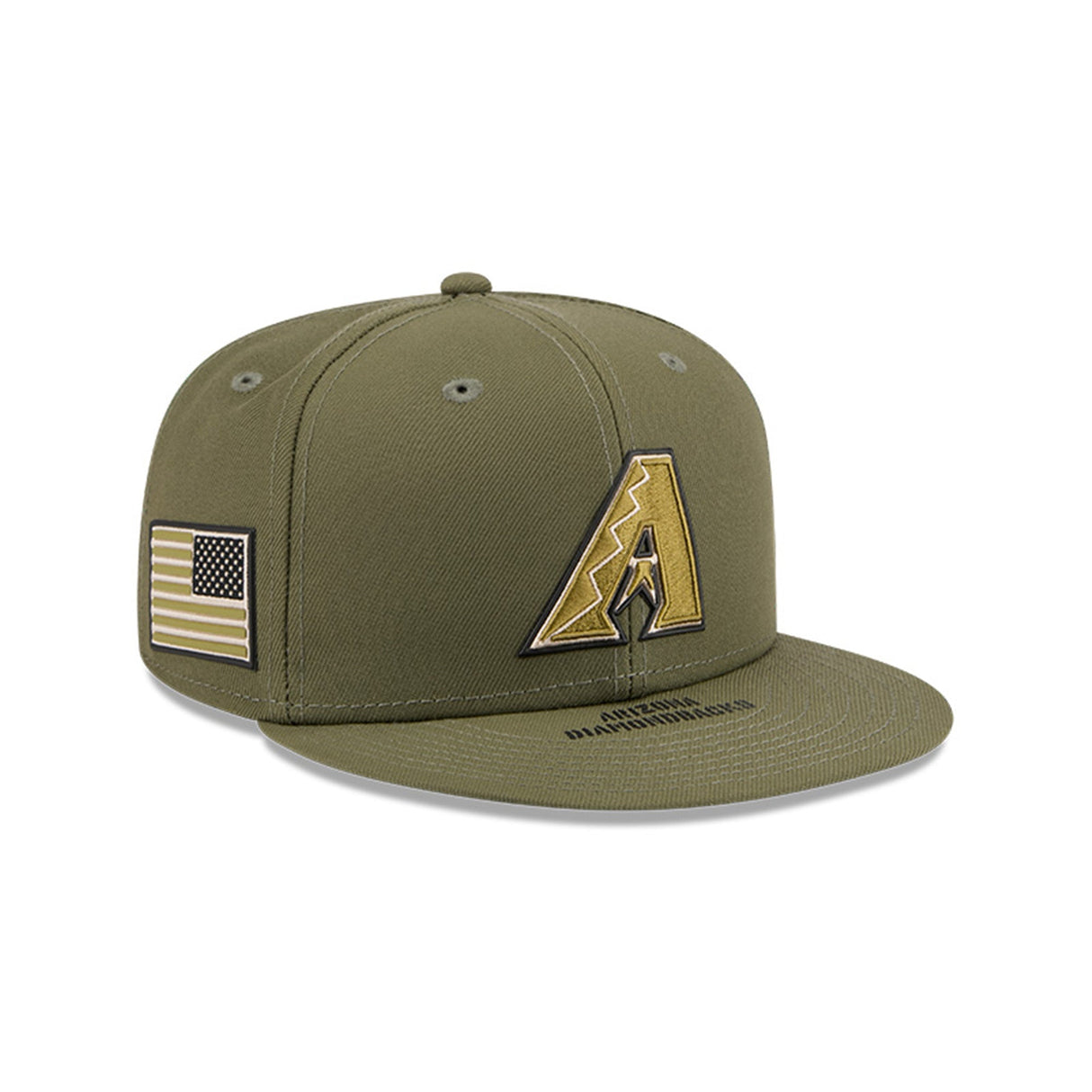 Arizona Diamondbacks Armed Forces Day Olive Green 59FIFTY Fitted Hat - New Era - 37090241003