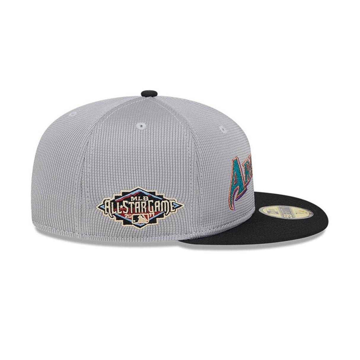 Arizona Diamondbacks Cooperstown Collection Pivot Mesh Gray 59FIFTY Fitted Hat - New Era - 23052441001