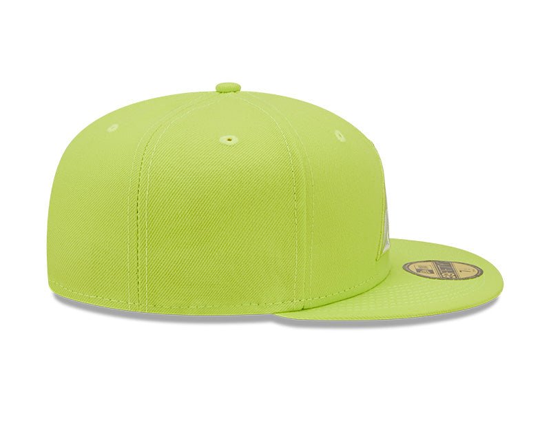 Arizona Diamondbacks Neon Lime Green Logo 59FIFTY Fitted Hat - New Era -