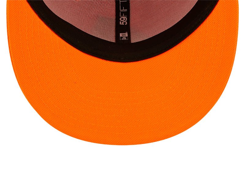 Arizona Diamondbacks Neon Orange Logo 59FIFTY Fitted Hat - New Era -