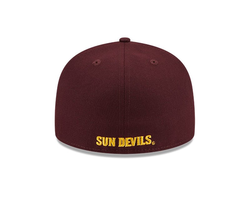 Arizona State Sun Devils Team Color Maroon 59FIFTY Fitted Hat - New Era -