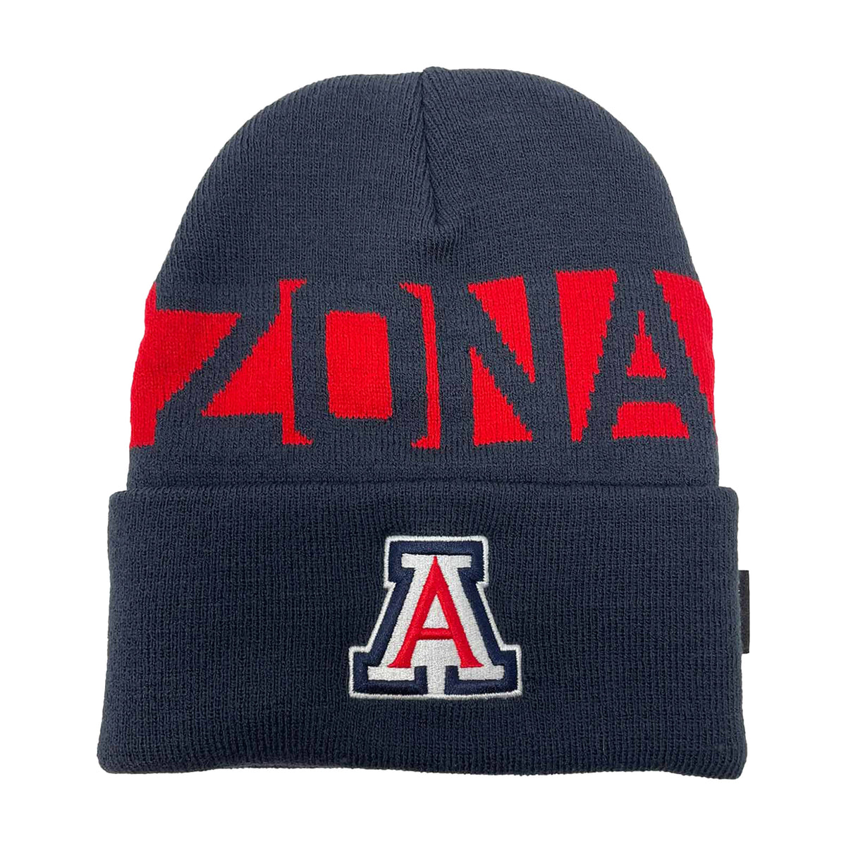 Arizona Wildcats On - Field Cuffed Knit Beanie – Navy/Red - Nike - 2306602