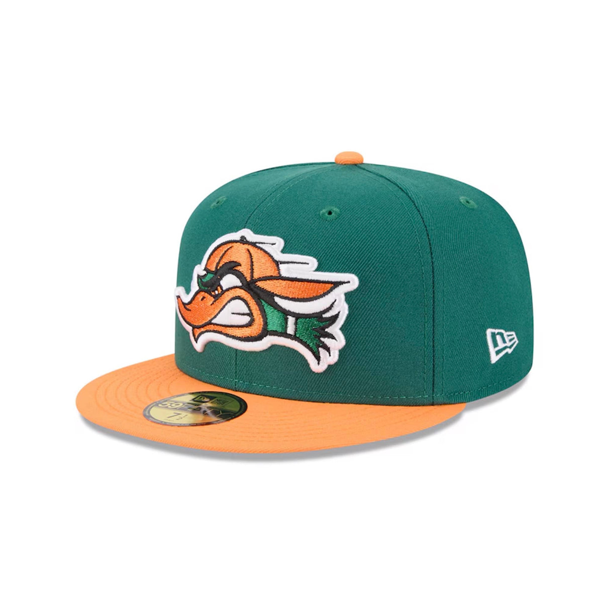 Arkansas Travellers Theme Night 59FIFTY Fitted Hat - Orange & Green - New Era -