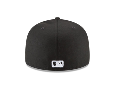 Atlanta Braves Authentic Collection Black and White 59FIFTY Fitted - New Era -