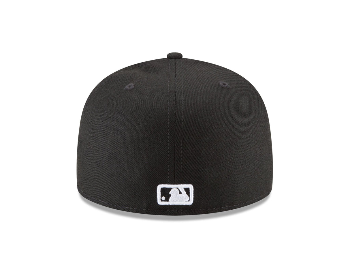Atlanta Braves Authentic Collection Black and White 59FIFTY Fitted - New Era -