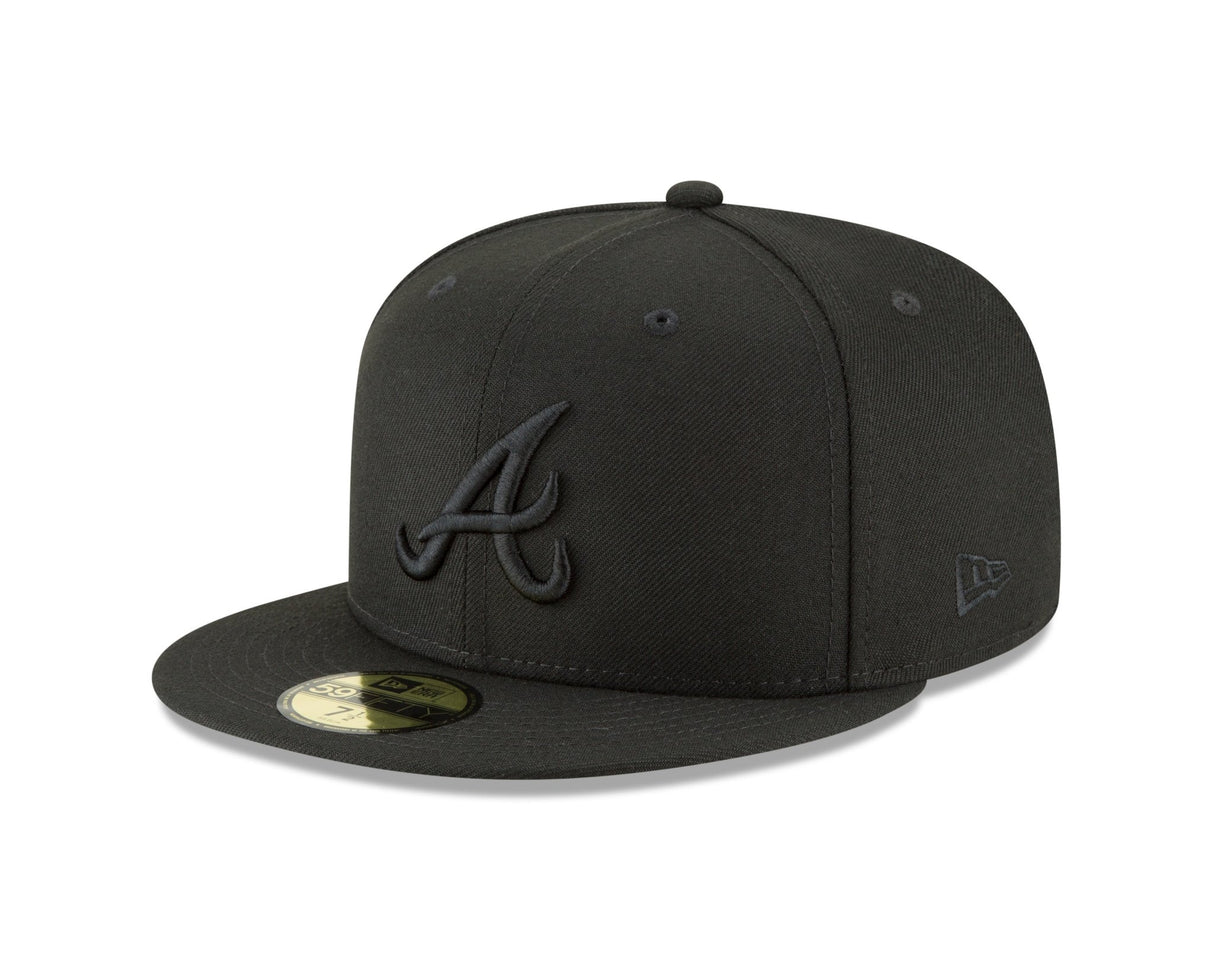 Atlanta Braves Authentic Collection Blackout 59FIFTY Fitted - New Era -