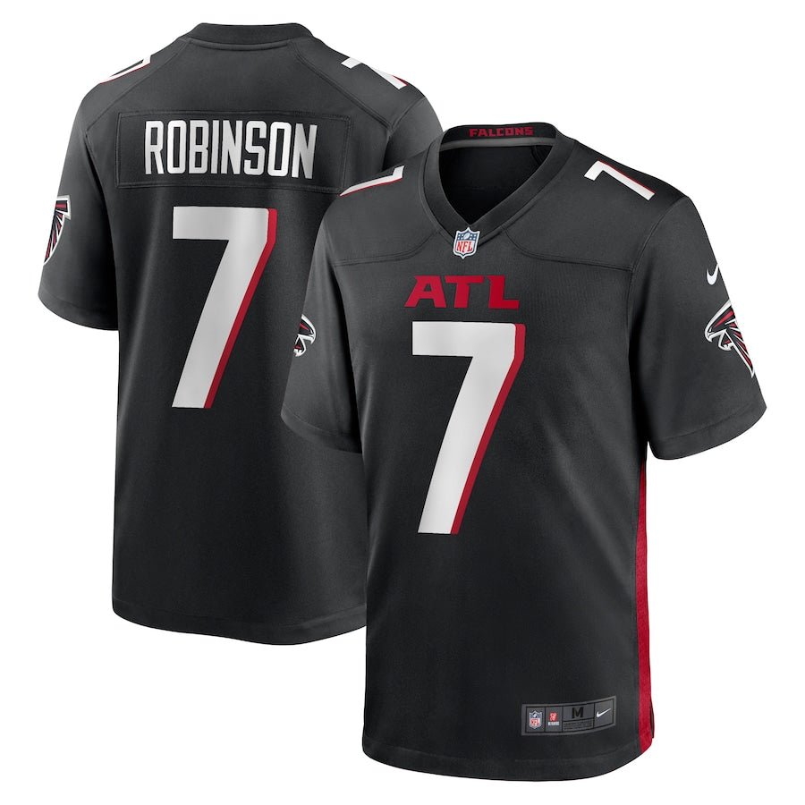 Atlanta Falcons Bijan Robinson Nike Black Game Jersey - Nike -