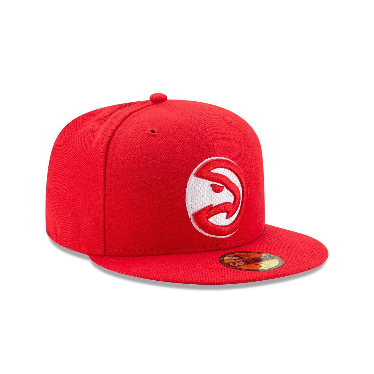 Atlanta Hawks Official Team Color Red New Era 59FIFTY Fitted Hat - New Era -