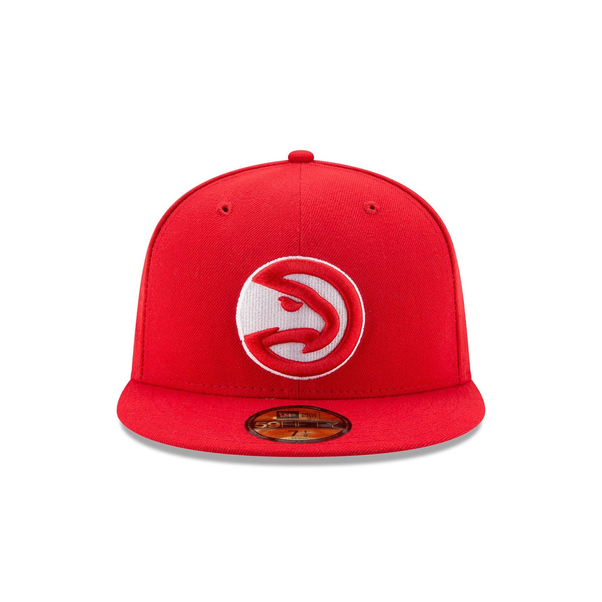 Atlanta Hawks Official Team Color Red New Era 59FIFTY Fitted Hat - New Era -