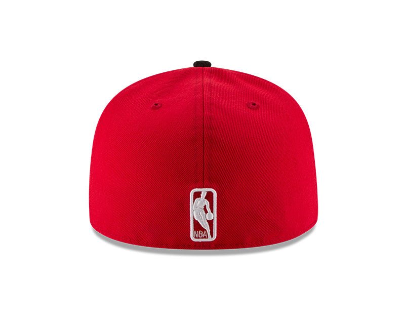 Atlanta Hawks Red/Black Basic Two Tone 59FIFTY Fitted Hat - New Era -