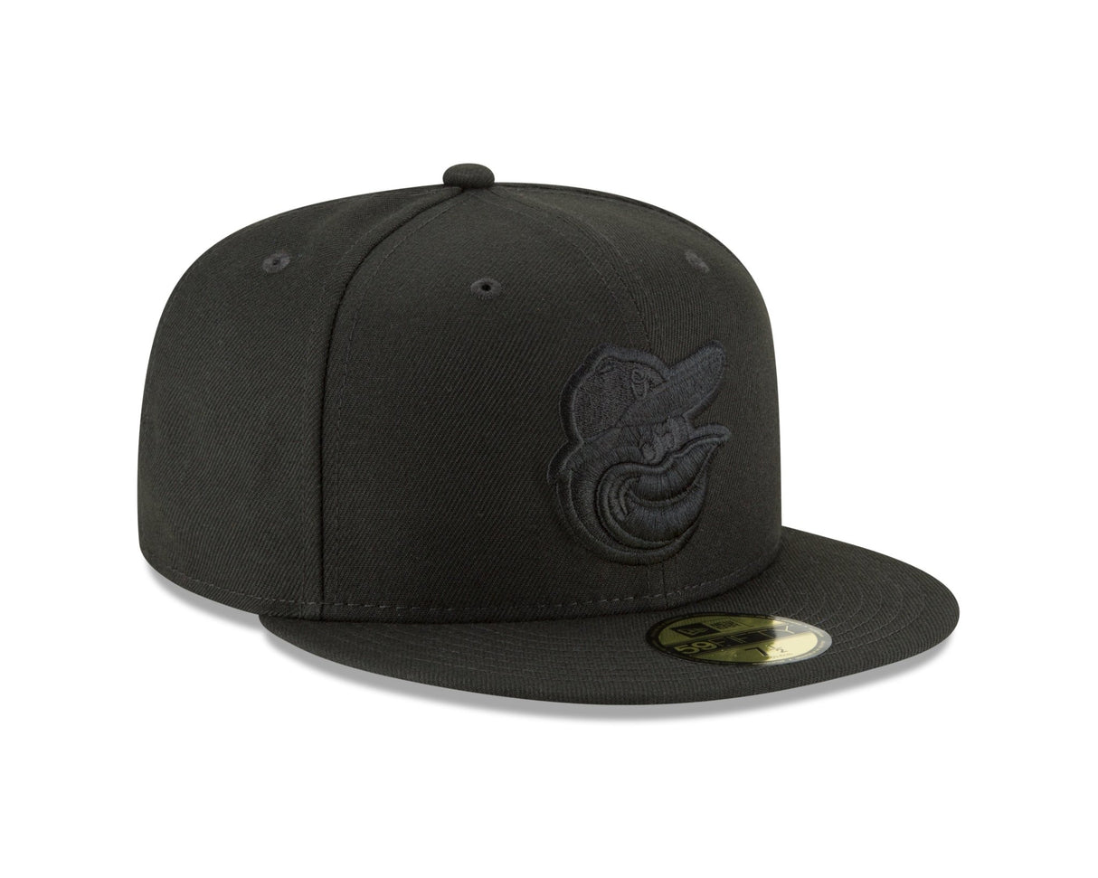 Baltimore Orioles Authentic Collection Blackout 59FIFTY Fitted - New Era -