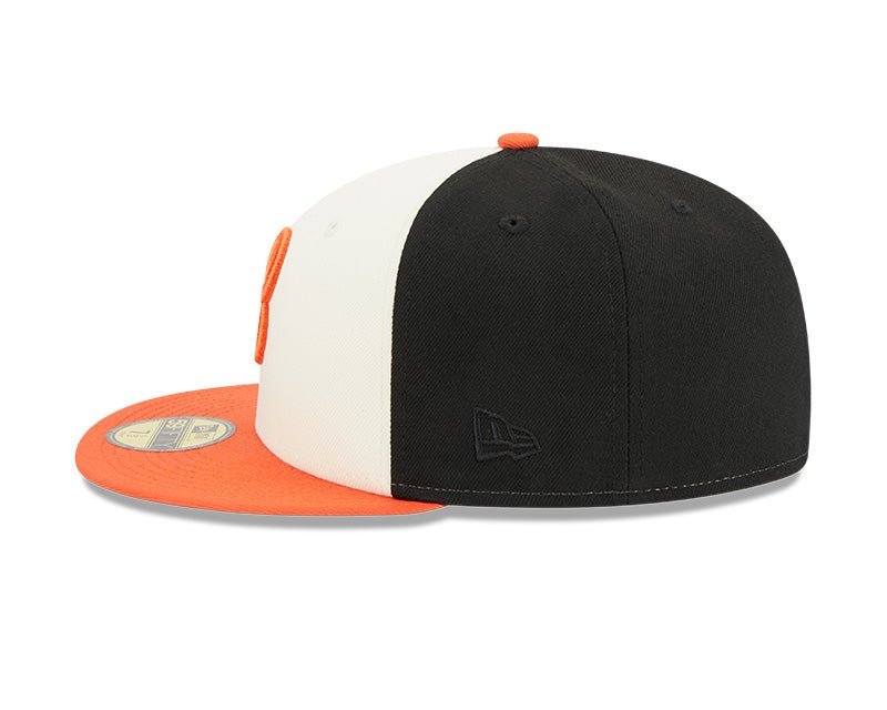Baltimore Orioles Black/White/Orange Retro City New Era 59FIFTY Fitted Hat - New Era -