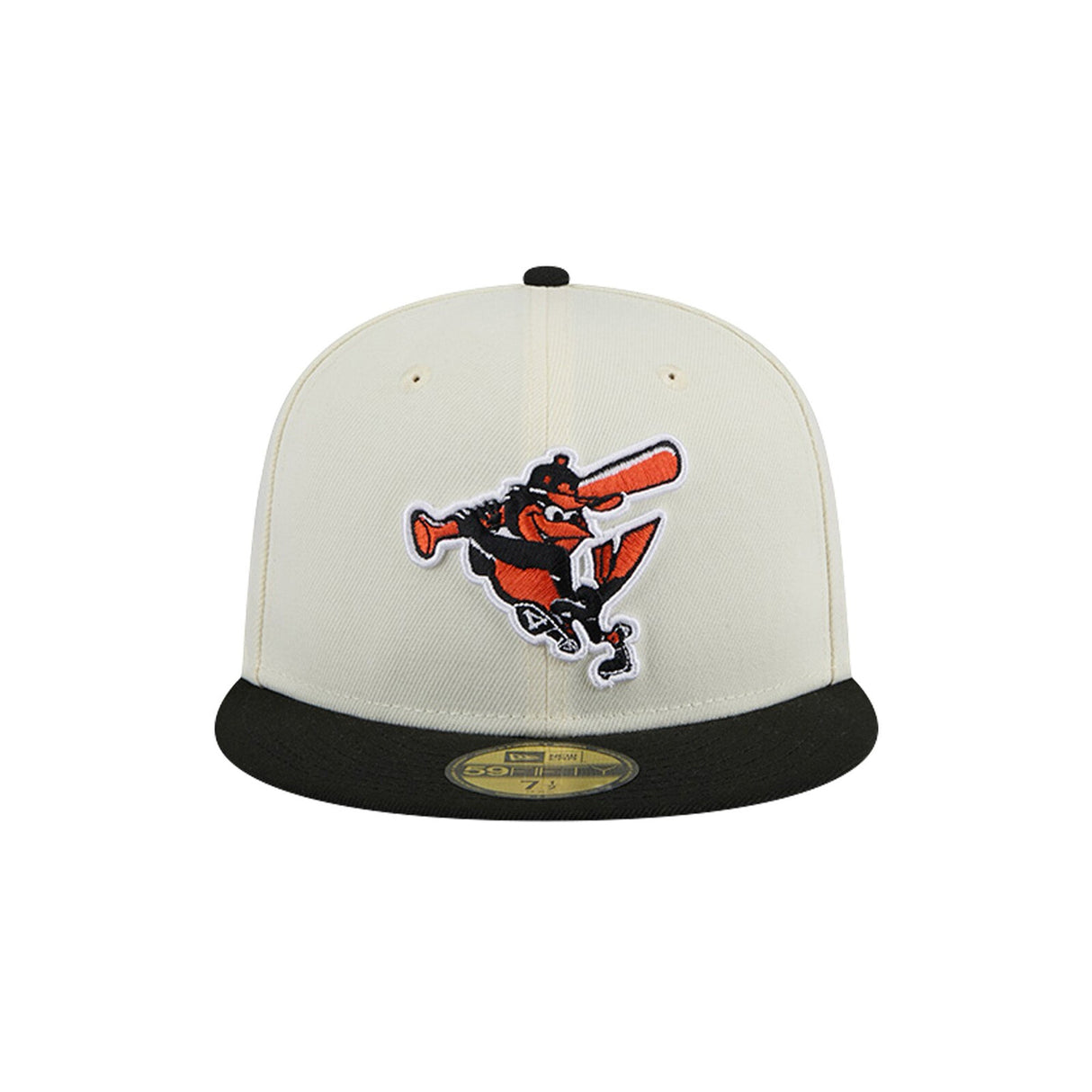Baltimore Orioles Cooperstown Collection Chrome White 59FIFTY Fitted Hat - New Era - 23337041801