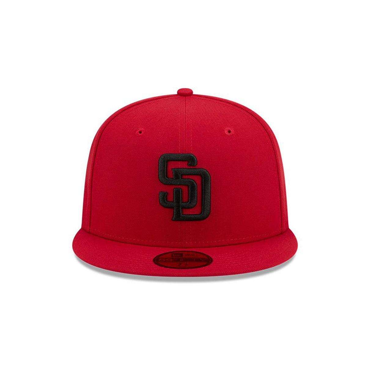 San Diego Padres Basic Scarlet Red 59FIFTY Fitted Hat