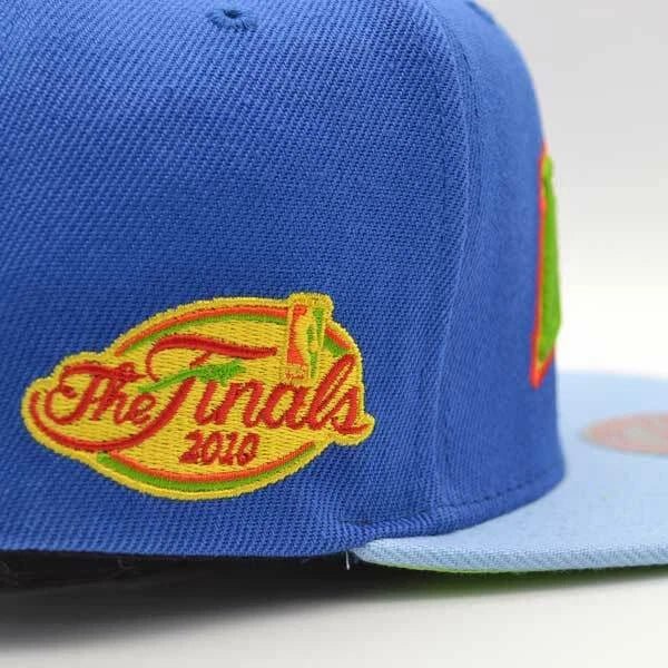 Blue Los Angeles Lakers The Finals 2010 Snapback Hat - Mitchell & Ness -