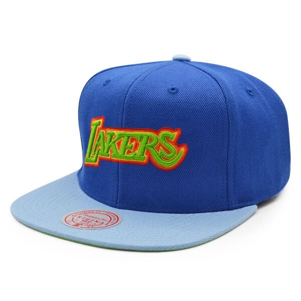 Blue Los Angeles Lakers The Finals 2010 Snapback Hat - Mitchell & Ness -