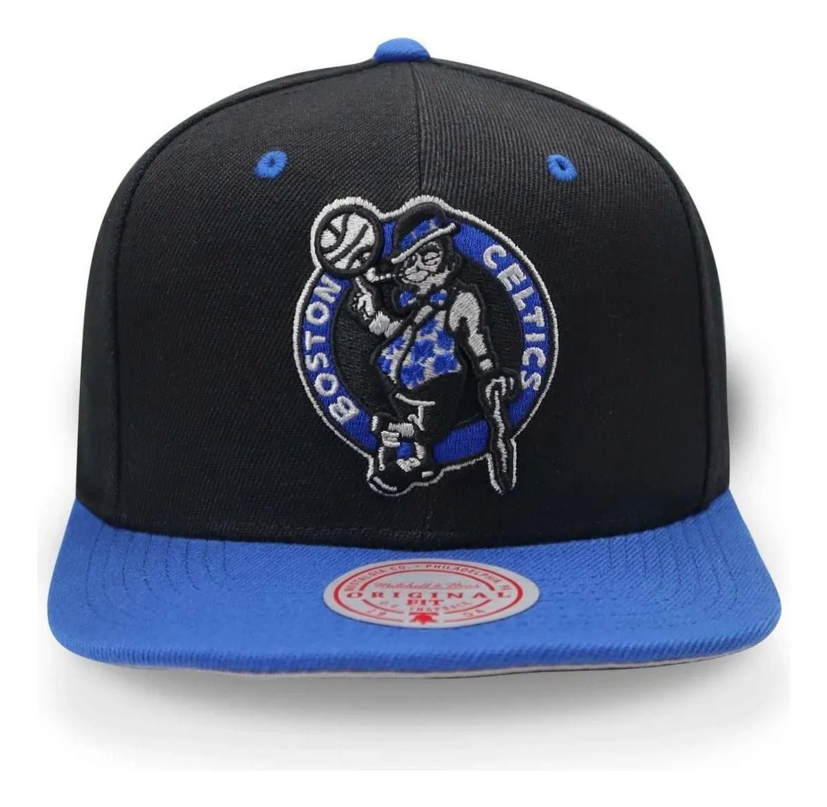 Boston Celtics Black/Royal Blue Royality Snapback Hat - New Era -