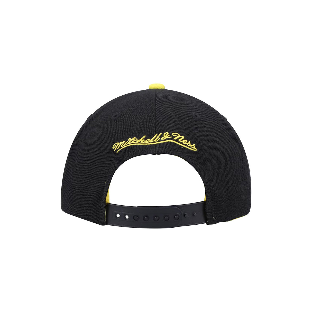 Boston Celtics Lightning Hook Black & Yellow Snapback Hat - Mitchell & Ness - 31002201