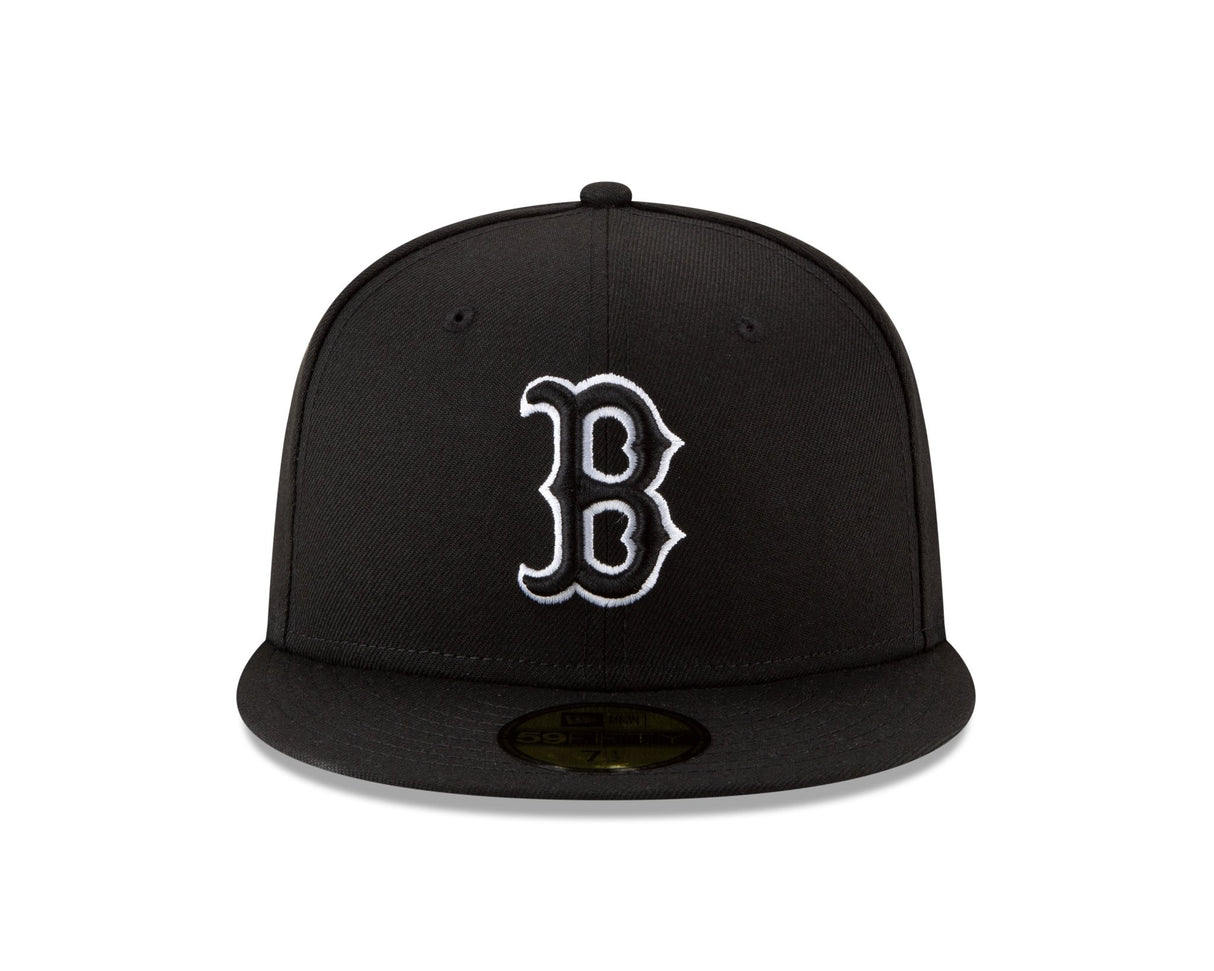 Boston Red Sox Authentic Collection White Outline 59FIFTY Fitted - New Era -