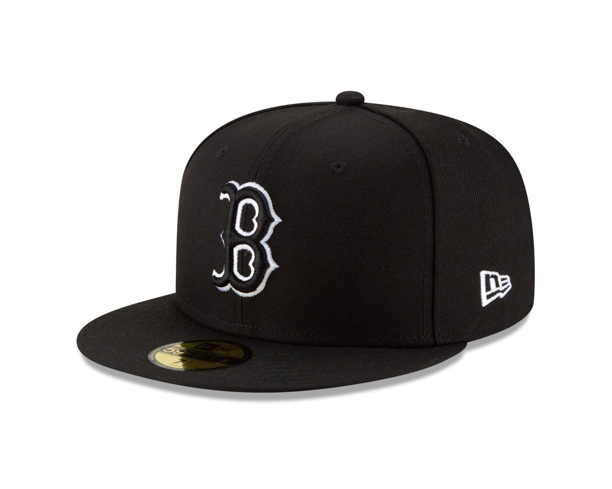 Boston Red Sox Authentic Collection White Outline 59FIFTY Fitted - New Era -