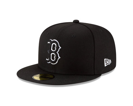 Boston Red Sox Authentic Collection White Outline 59FIFTY Fitted - New Era -