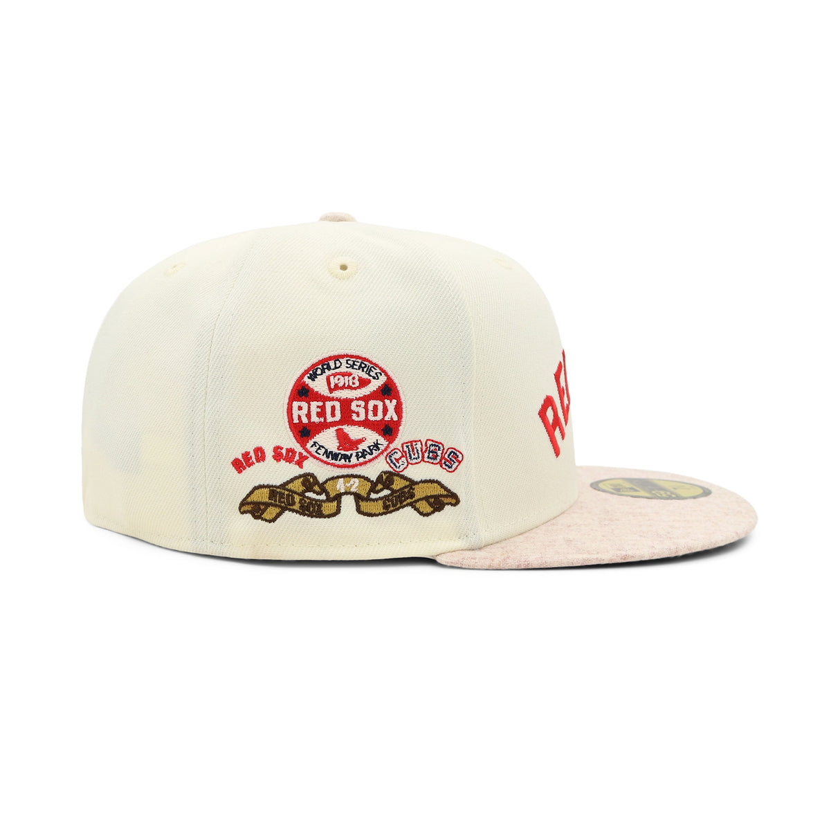 Boston Red Sox Heather Cream 59FIFTY Fitted - New Era - 31002320