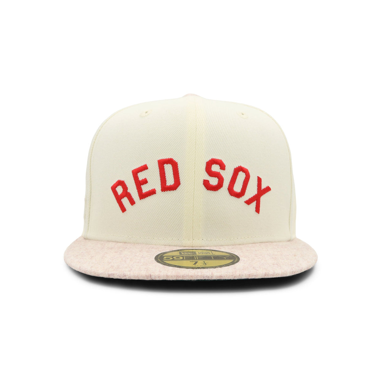 Boston Red Sox Heather Cream 59FIFTY Fitted - New Era - 31002320