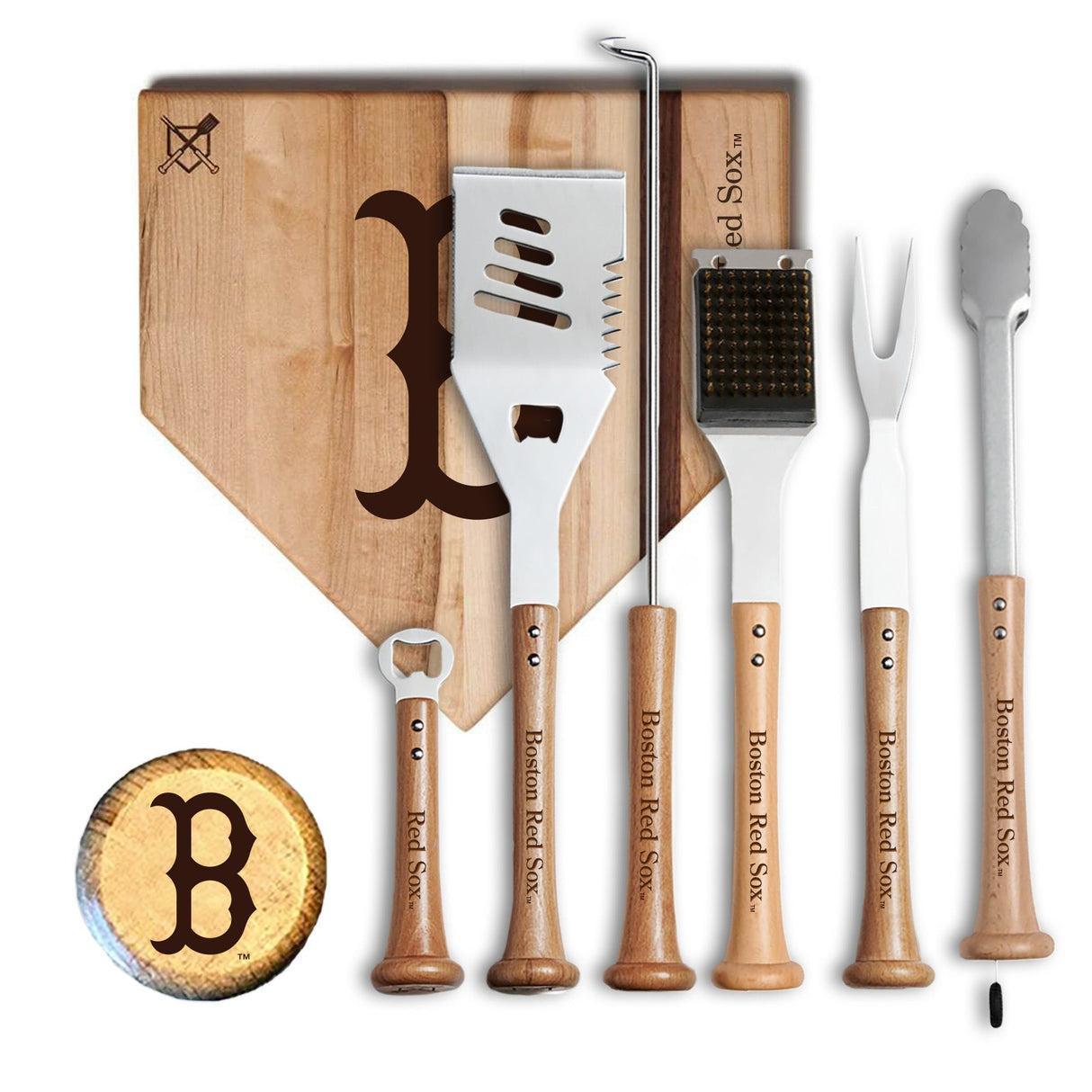 Boston Red Sox MVP Grill Set - Baseball BBQ -