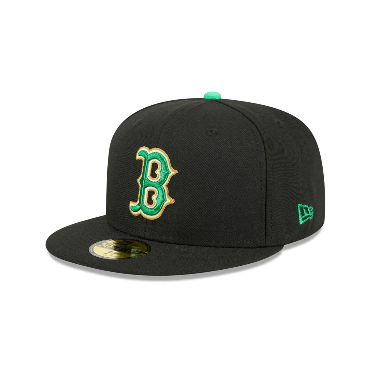 Boston Red Sox St. Patrick's Day 2026 Black 59FIFTY Fitted Hat - New Era - 37090142301