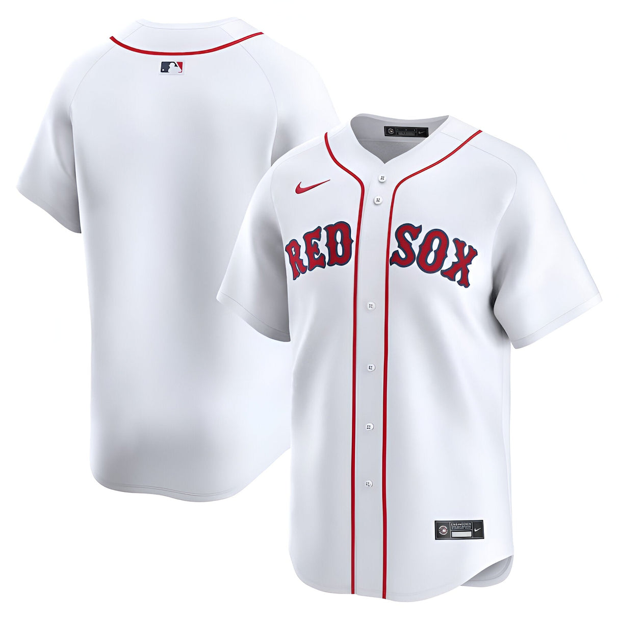 Boston Red Sox White Nike Home Limited Jersey - Nike -