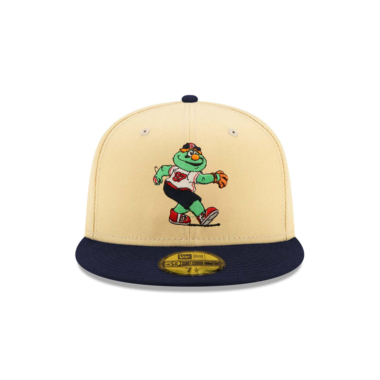 Boston Redox Mascot 59FIFTY Fitted - Beige & Navy - New Era -