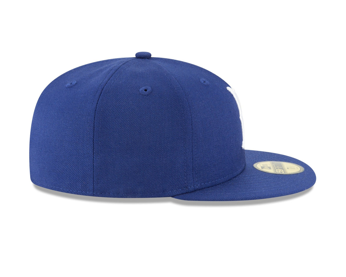 Brooklyn Dodgers New Era Cooperstown Collection Wool 59FIFTY Fitted Hat - Royal - New Era -