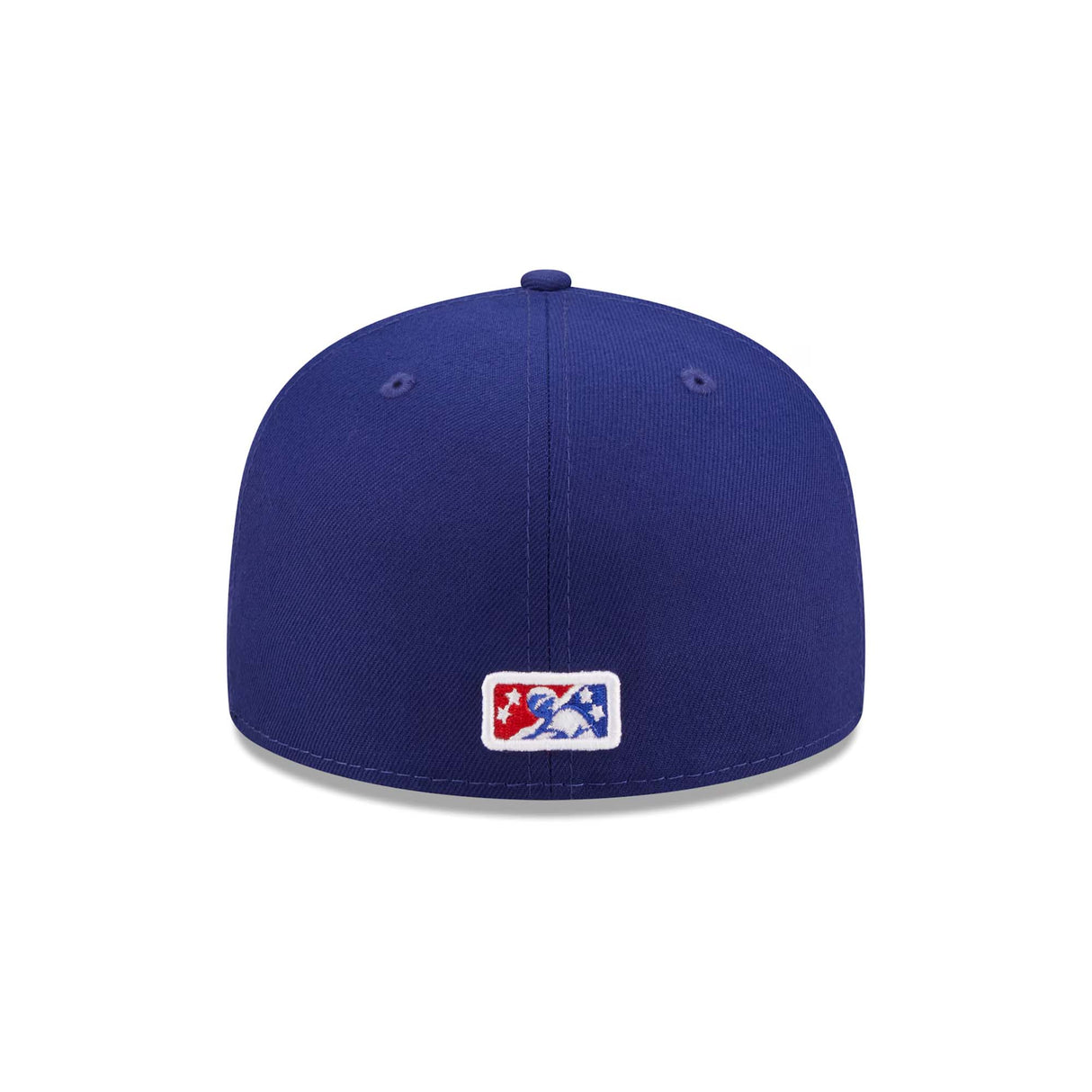 Buffalo Bisons Royal/Red Hitting Bison Fitted Hat - New Era -