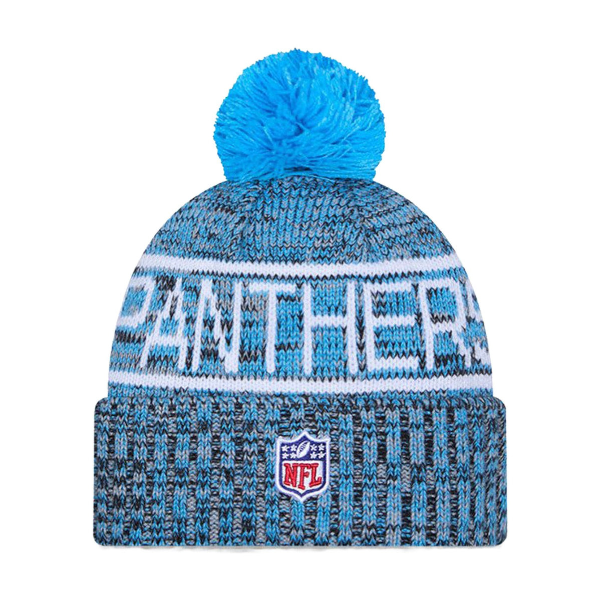 Carolina Panthers Knit Pom Beanie - New Era - 238302121