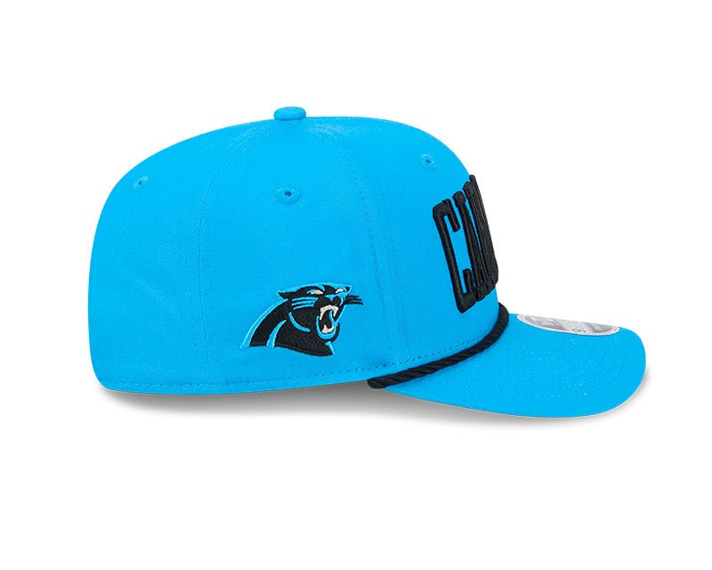 Carolina Panthers Wordmark Blue 9SEVENTY Rope Stretch - Snap Hat - New Era - 237404121