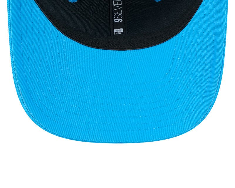 Carolina Panthers Wordmark Blue 9SEVENTY Rope Stretch - Snap Hat - New Era - 237404121