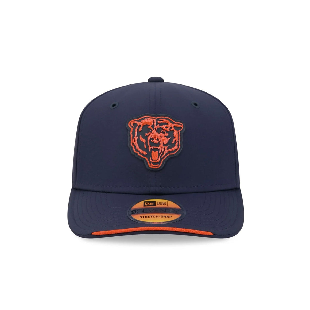 Chicago Bears 2026 NFL Sideline Collection Navy 9SEVENTY Stretch-Snap Hat - New Era - 23850510204