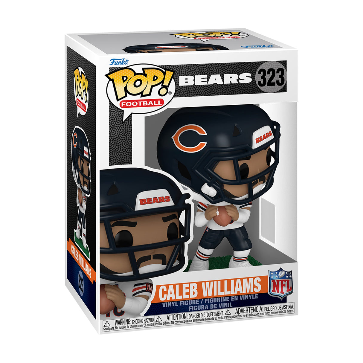 Chicago Bears Caleb Williams Pop! Football Funko 323 - Funko - 150810201