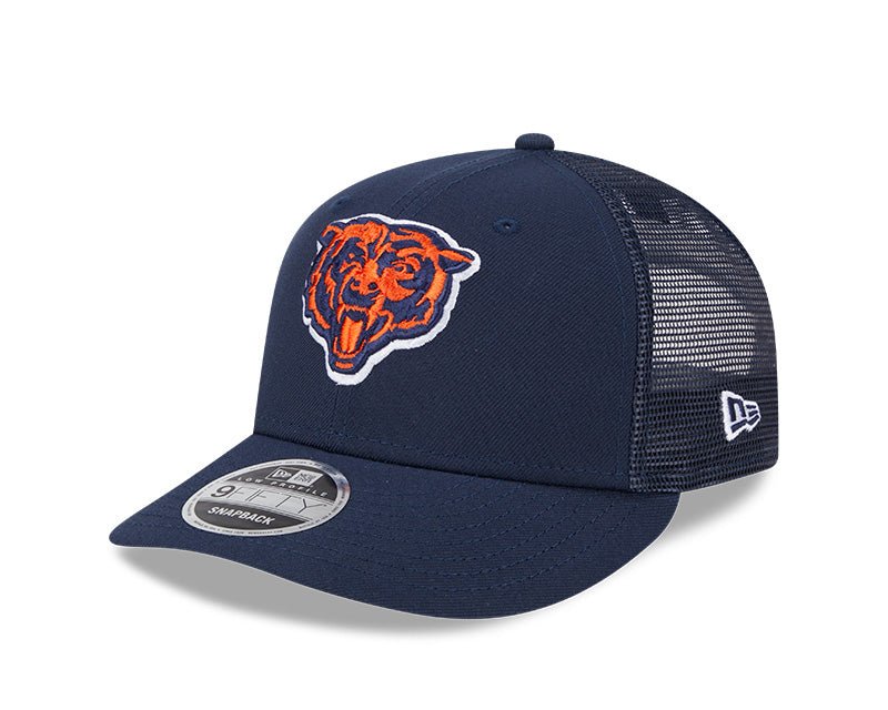 Chicago Bears Navy 9FIFTY Snapback Trucker Hat - New Era - 23850210203