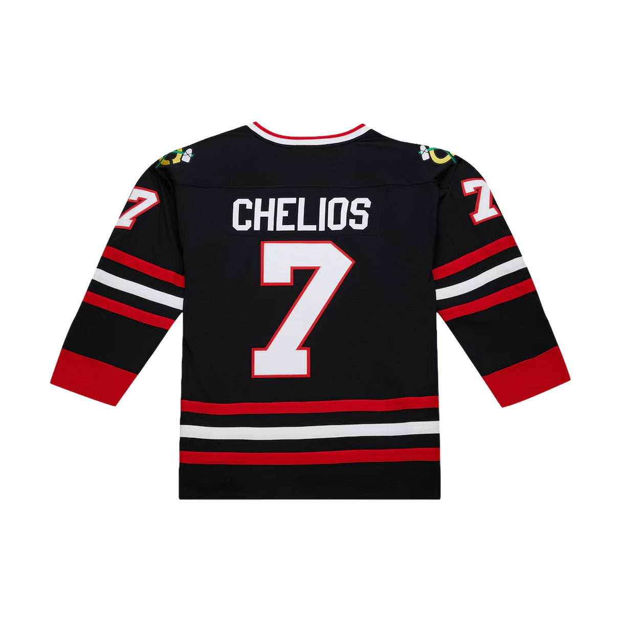 Chicago Blackhawks Chris Chelios 1997-98 Black Power Play Player Jersey - Mitchell & Ness - 22400130201