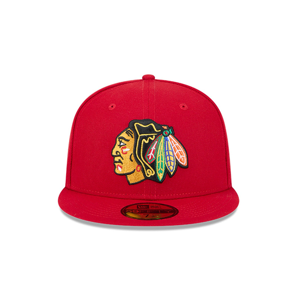 Chicago Blackhawks Team Red 59FIFTY Fitted Hat - New Era - 23500730201