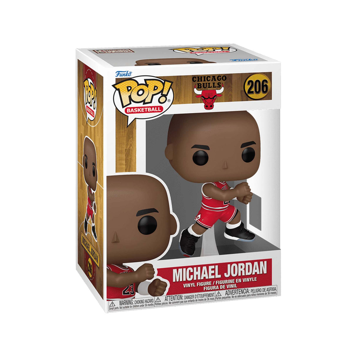 Chicago Bulls Michael Jordan ( 1989 Playoffs) Pop! Basketball Funko - Funko - 889698863148