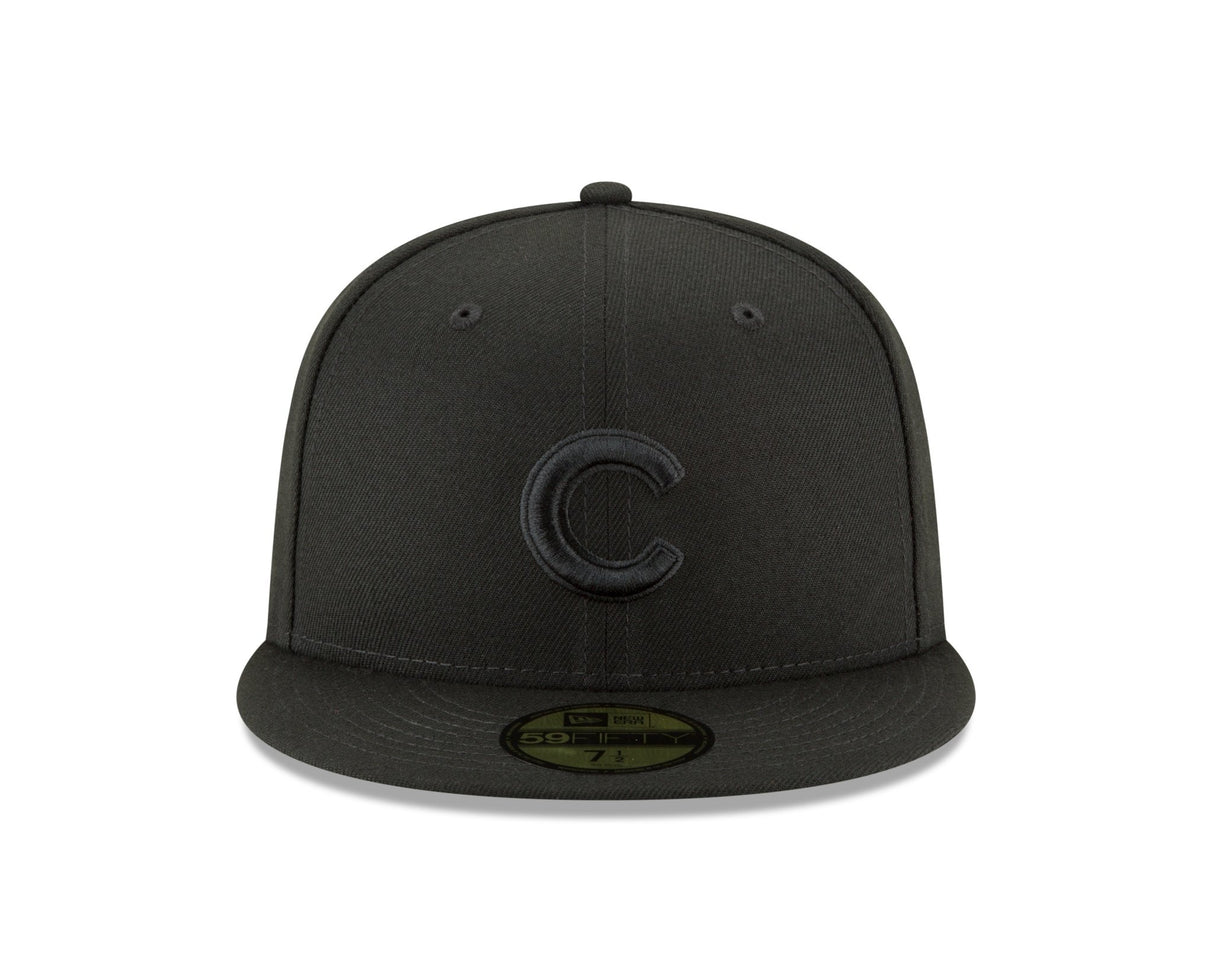 Chicago Cubs Authentic Collection Blackout 59FIFTY Fitted - New Era -